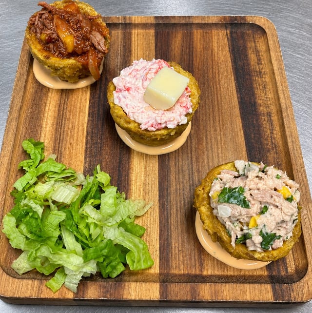 Tostones Rellenos.