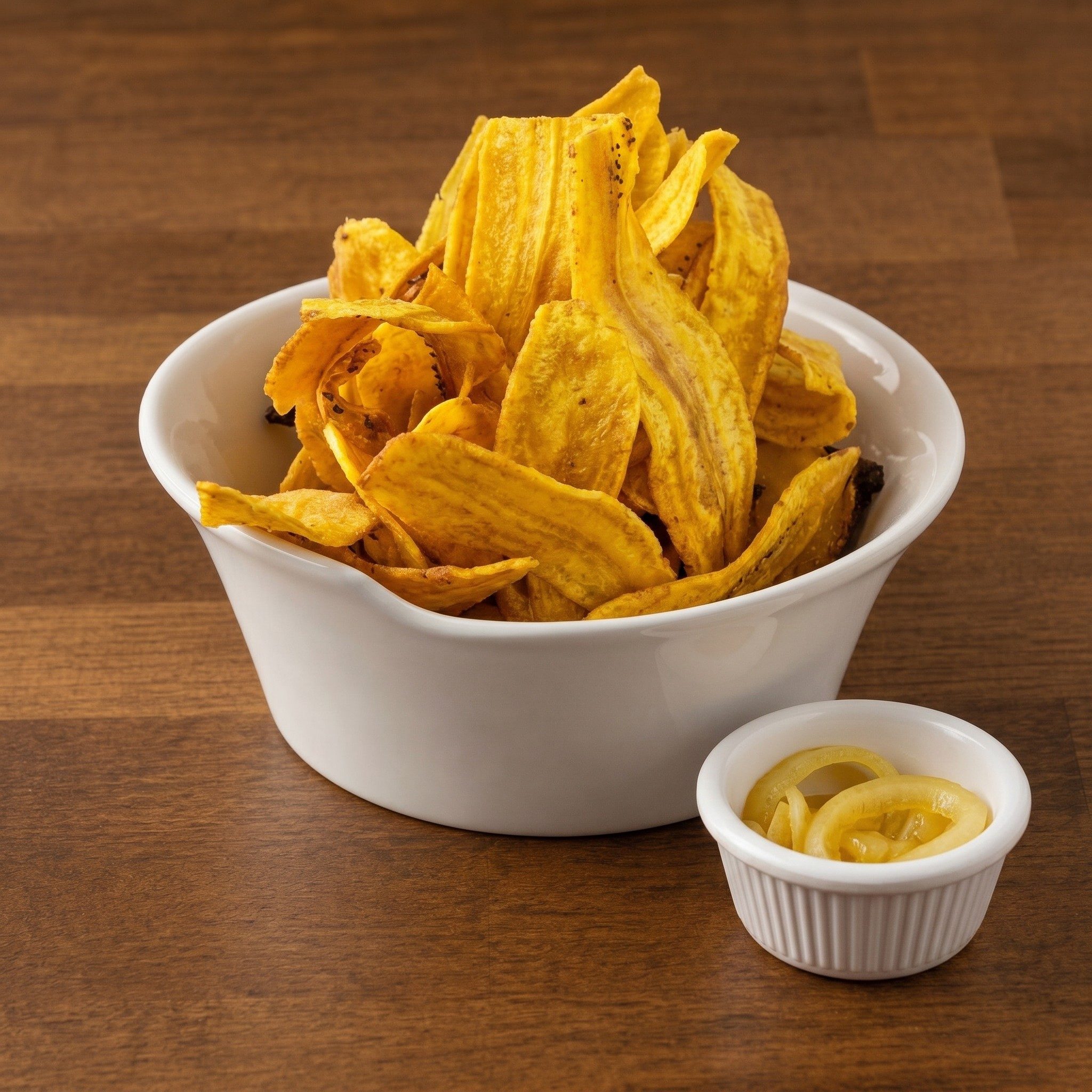 Cuban Crispy Plantain Chips.